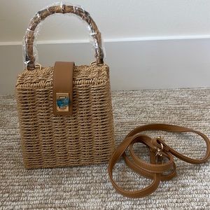 Crossbody bag with strap